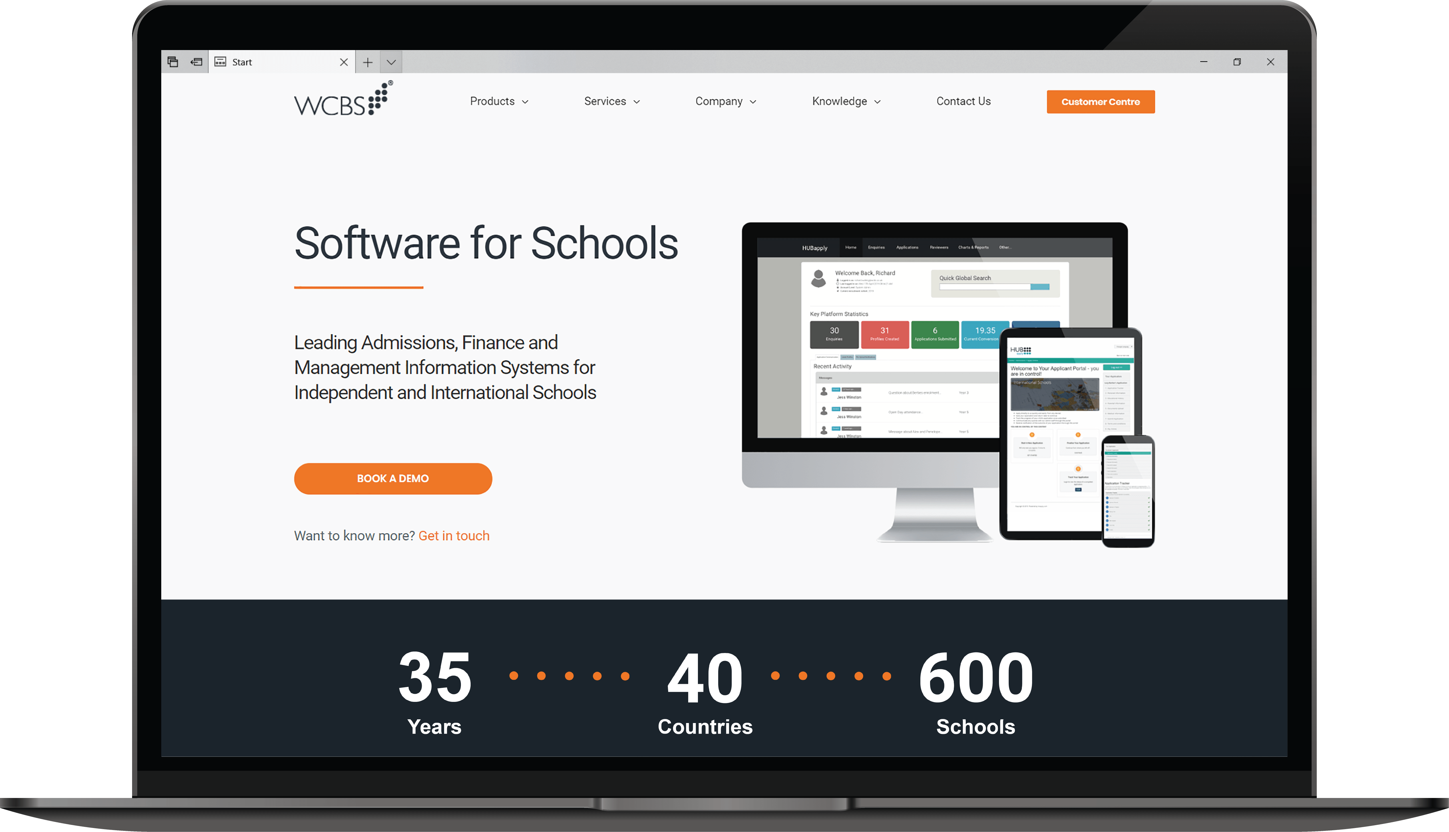 WCBS Software for Independent and International Schools