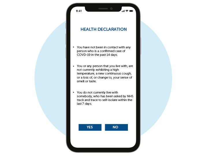 Health Declarations Inventry