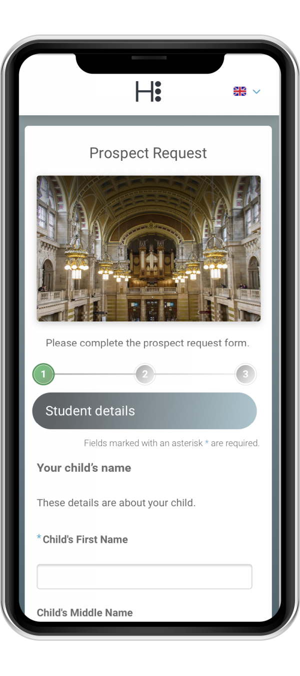 1 admissions journey
