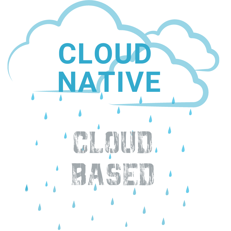 Cloud native rains on cloud based