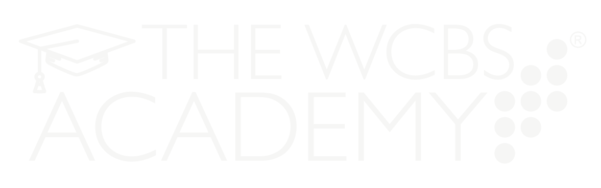 The WCBS Academy logo v2 WHITE